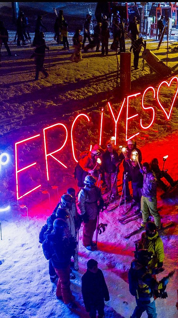 Erciyes'te sezon açıldı
